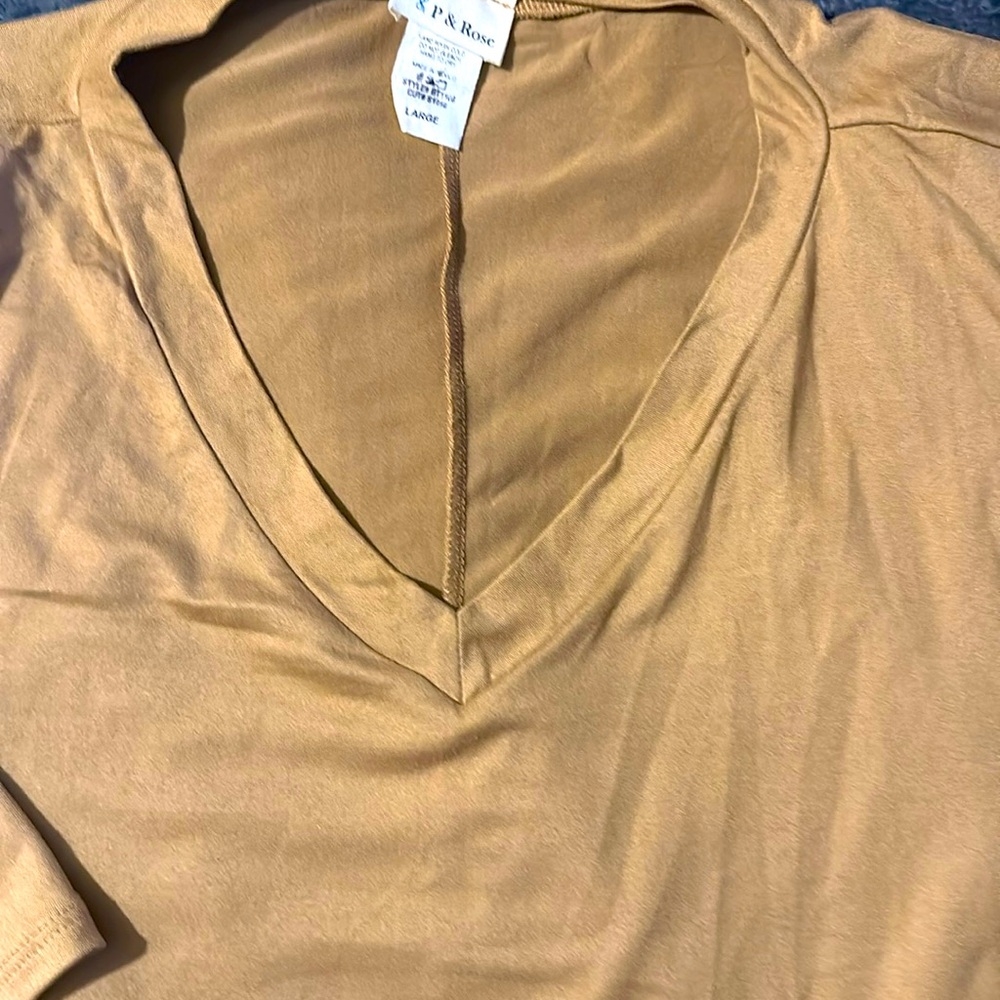A light weight tunic. Great with leggings or jeans. Or dress it up with slacks.